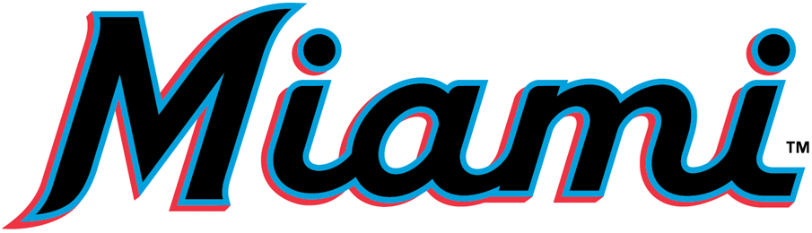 Miami Marlins 2019-Pres Wordmark Logo iron on transfers for T-shirts
